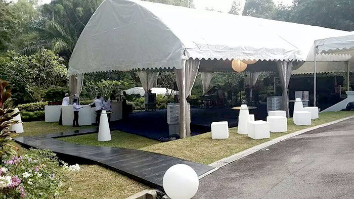 星科移動環(huán)?？照{(diào)助力新加坡總統(tǒng)府戶外音樂會通風降溫